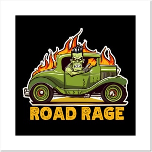 Road Rage Monster Posters and Art